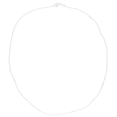 Forçat cota de malla 1 mm - Plata 925 x46 cm