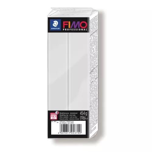 Pasta Fimo Professional 454gr Gris Dauphin (n°080)