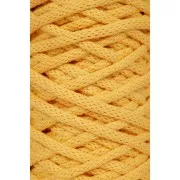 Bobina cordón 4mm algodón reciclado para macramé DMC Eco Vita Amarillo Oscuro x55m