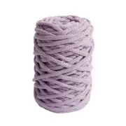 Bobina de cordón 4mm algodón reciclado para macramé DMC Eco Vita 12 - Lilas x55m