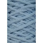 Bobina de cordón 4mm algodón reciclado para macramé DMC Eco Vita 12 Azul Ciel x55m