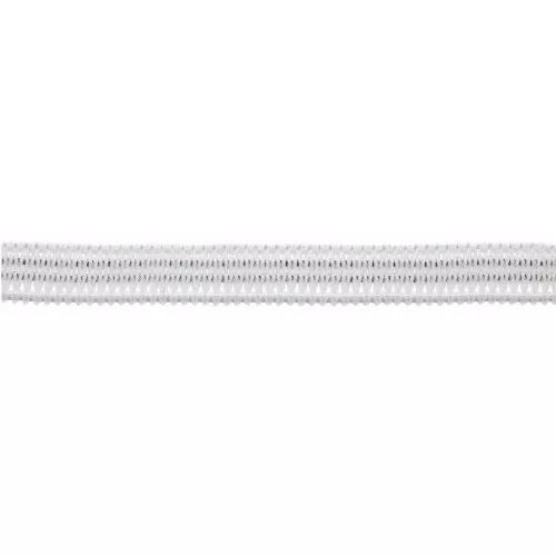 Elástico flexible plano 6 mm Blanco x2m