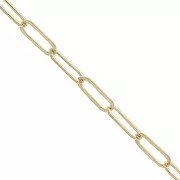 Cadena rectangular 1.9 mm Gold filled x50cm