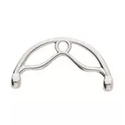 Cymbal -Terminal para tejido de cuentas Rocalla 8/0 18.5mm Sitanos II Envej.x1