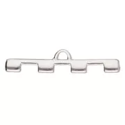 Cymbal -Terminal para tejido de cuentas Tila Beads 35x7.5 mm Soros IV Envej.x1