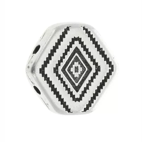 Cymbal - Terminal para cuentas Chevron Beads 11x12 mm Malliadiko Envej.x1
