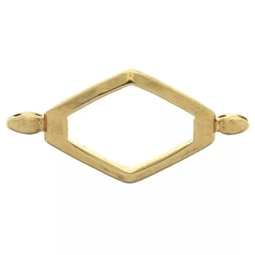 Cymbal - Terminal para cuentas Superduo 31x15 mm Kotroni Dorado oro fino x1