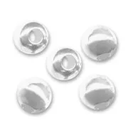 Perladas 5 mm de Plata 925 x20