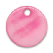 Lote de 10 Cequíes de Nácar 12,5 mm Rosa