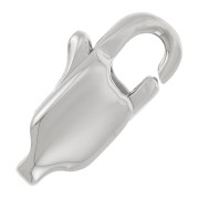 Cierre de mosquetón de 11 mm de longitud - Acero inoxidable 316L x1