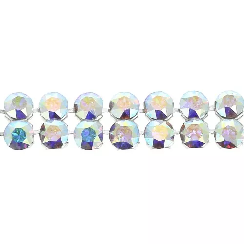PureCrystal Crystal Mesh 40001 2 filas 5.3 mm Crystal AB x5cm
