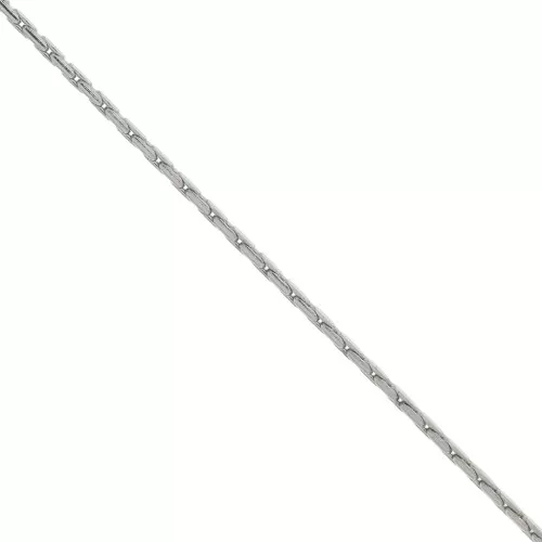 Cadena malla Paloma 0.85 mm de Acero inoxidable  316L x1m