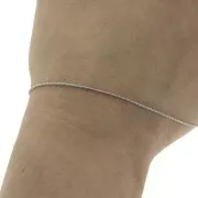 Cadena malla Paloma 0.85 mm de Acero inoxidable  316L x1m