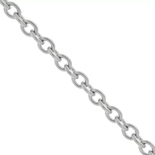 Cadena malla Forçat 3.1 mm de Acero inoxidable 316L x1m