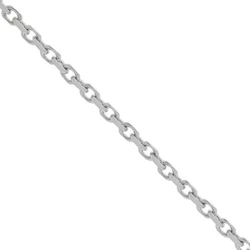Cadena malla Forçat plana 1.8 mm de Acero inoxidable 316L x1m