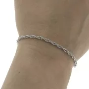 Cadena malla Corde 2.7 mm de Acero inoxidable 316L x1m