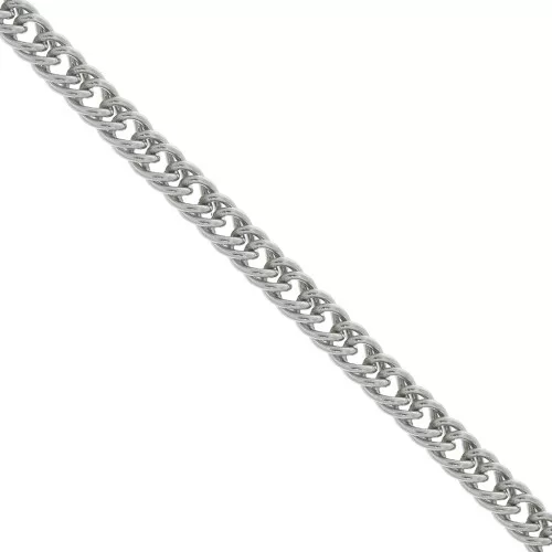 Cadena malla Gourmette 2.65 mm de Acero inoxidable  316L x1m