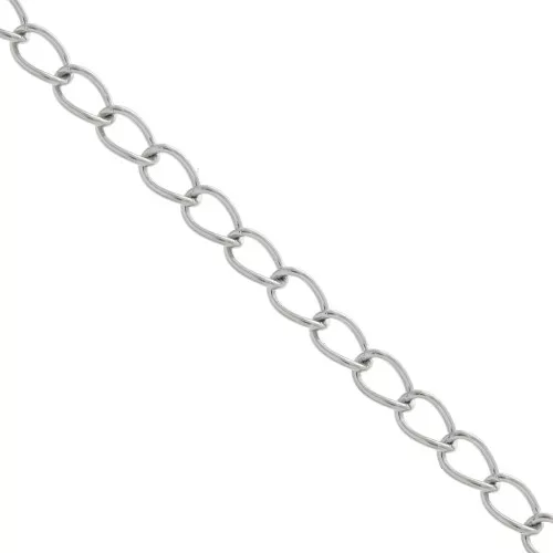 Cadena malla Rombo 2.5 mm de Acero inoxidable 316L x1m