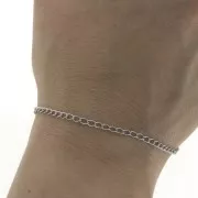 Cadena malla Rombo 2.5 mm de Acero inoxidable 316L x1m