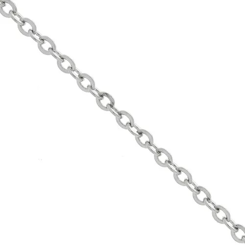 Cadena malla Forçat miroir 2 mm de Acero inoxidable 316L x1m