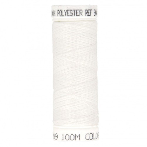 Hilo para coser poliéster Crudo x100m