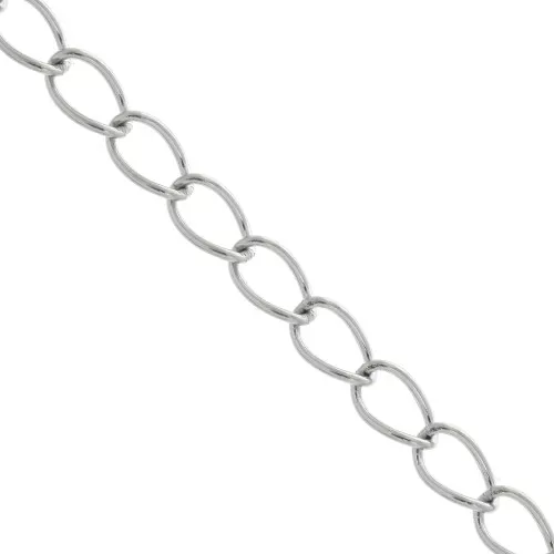 Cadena malla  Rombo 3.5 mm de Acero inoxidable  316L x1m