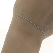 Cadena malla Anglaise plate 0.9 mm de Acero inoxidable  316L x1m