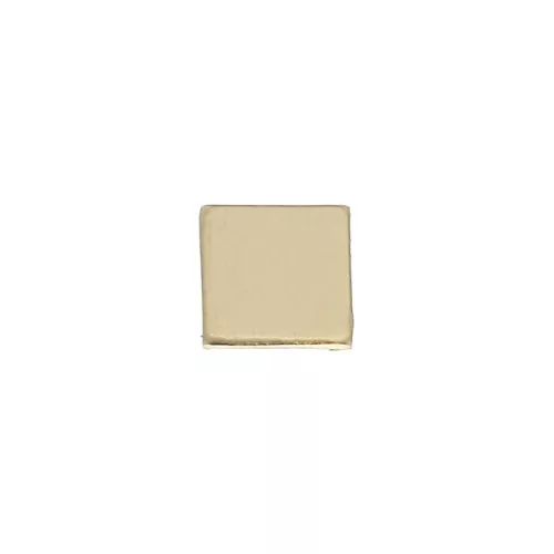 Accesorios forma cuadrado para pegar 4.6 mm de Gold filled x1