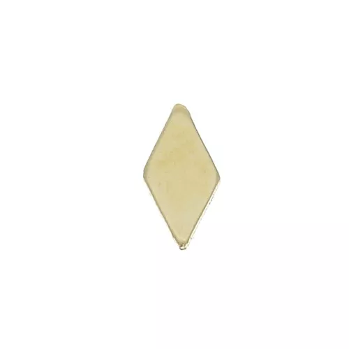 Accesorios forma de rombo para pegar 7.5x3.7 mm de Gold filled x1
