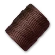 Hilo C-Lon Tex 400 Bead Cord 0,90 mm Chocolate x 35 m