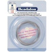 Alambre cuadrado de 0,72 mm - acero inoxidable 316L x4,5m