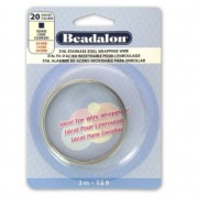 Alambre cuadrado 0,81 mm - Acero inoxidable 316L x3m