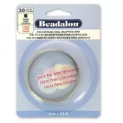 Alambre cuadrado 0,81 mm - Acero inoxidable 316L x3m