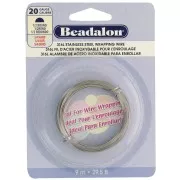 Alambre semicircular 0,81 mm - Acero inoxidable 316L x9m