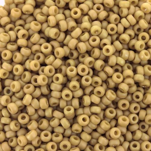 Rocalla Miyuki 11/0 4692 - Opaque Glazed Color limón Mat AB x8g