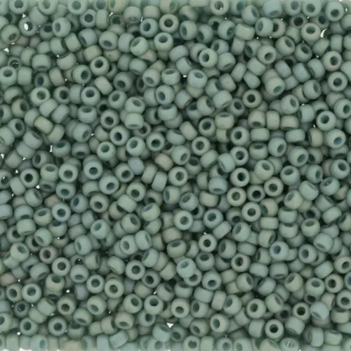 Rocalla Miyuki 11/0 4701 - Opaque Glazed Celadon Mat AB x8g