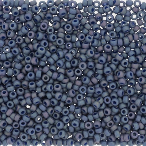 Rocalla Miyuki 11/0 4703 - Opaque Glazed Bayberry Mat AB x8g