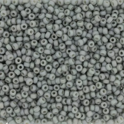 Rocalla Miyuki 11/0 4705 - Opaque Glazed Cadet Grey Mat AB x8g