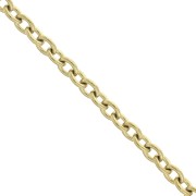 Cadena malla Forçat 3.8 mm de Acero inoxidable  Dorado 316L x50cm|raw }}