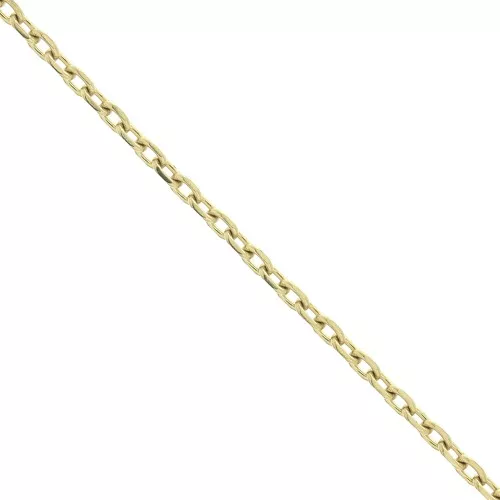 Cadena malla Forçat 2 mm de Acero inoxidable Dorado 316L x50cm