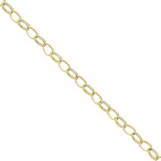 Cadena malla Jaseron 2.8 mm de Acero inoxidable  Dorado 316L x50cm|raw }}