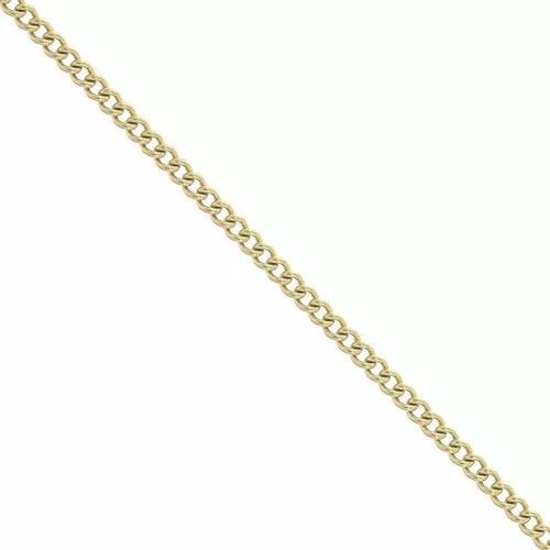 Cadena malla Pulsera 1.8 mm de Acero inoxidable Dorado 316L x50cm