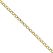 Cadena malla Pulsera 2.15 mm de Acero inoxidable  Dorado 316L x50cm|raw }}