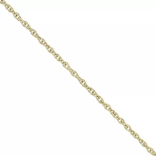 Cadena malla Corde 1.5 mm de Acero inoxidable Dorado 316L x50cm