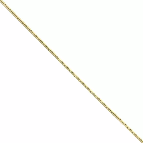 Cadena malla Paloma 0.85 mm de Acero inoxidable Dorado 316L x50cm