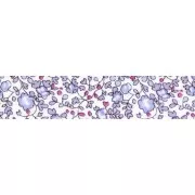 Cinta cortada al bies Liberty Eloïse Baltique x1m