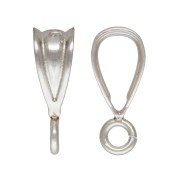 Enganche colgante trabajado con anilla abierta 9.4 mm de Plata 925 x1|raw }}