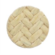 Disco plano de bambú trenzado 20 mm - Beige x1|raw }}