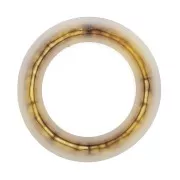 Molde de silicono para hacer pulseras facetadas de resina 56x16x8 mm x1