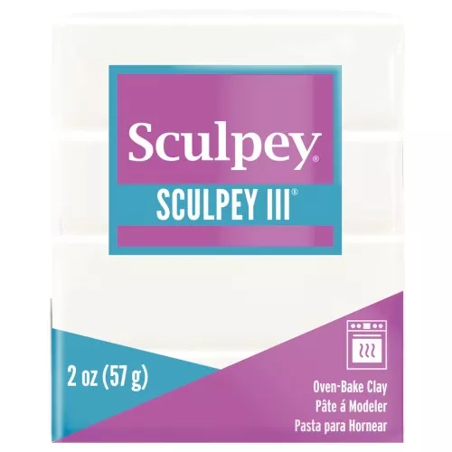 Pasta Sculpey III 57 gr White (n°001)
